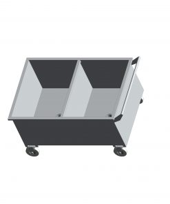 Xe Thùng Ngâm Chứa Hai Ngăn