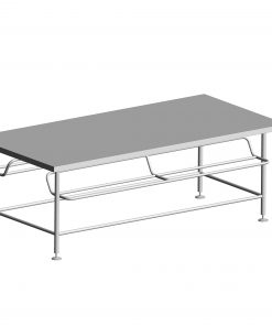 Bàn Chế Biến Có kệ Gổ